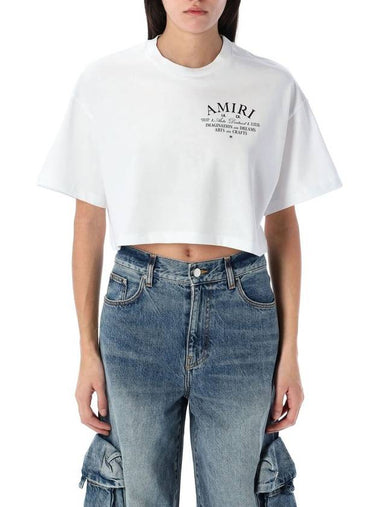 ARTS DISTRICT CROPPED TEE - AMIRI - BALAAN 1