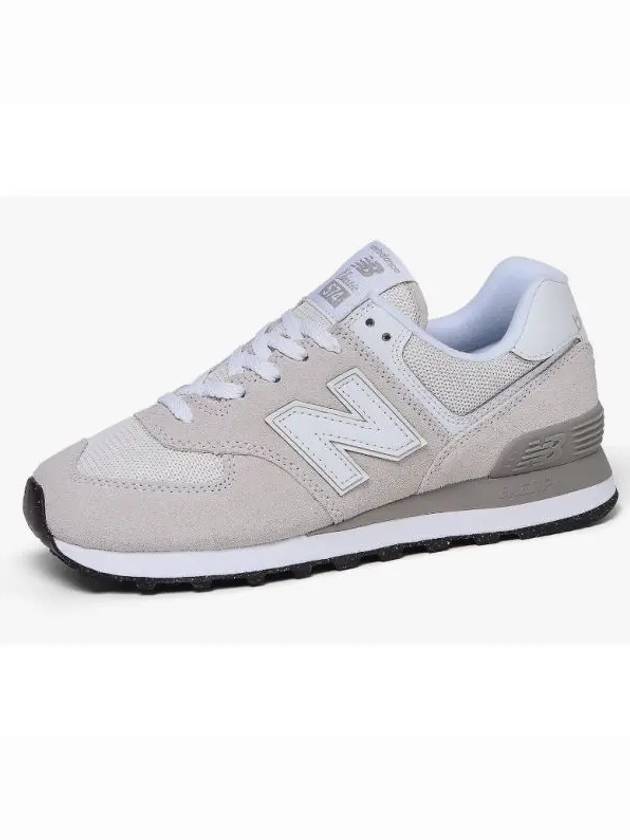 574 Classic Nimbus Cloud Low Top Sneakers Ivory - NEW BALANCE - BALAAN 2