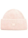 Small Face Logo Beanie Pink - ACNE STUDIOS - BALAAN 2