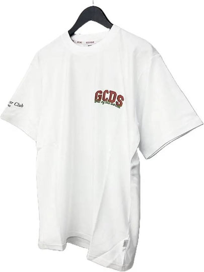 M020067 01 Cherry Club Short Sleeve TShirt White - GCDS - BALAAN 2