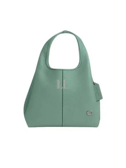 Lana 23 Leather Shoulder Bag Green - COACH - BALAAN 2