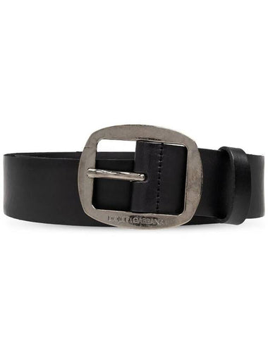 Dolce & Gabbana Old Washed Cowhide Belt - DOLCE&GABBANA - BALAAN 1