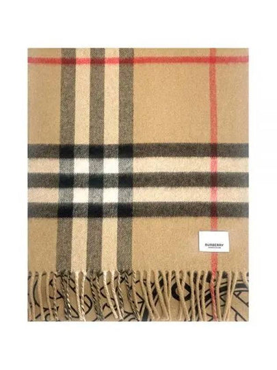 Women's Reversible Cashmere Scarf Beige - BURBERRY - BALAAN 2