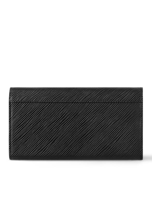 Epi Grain Twist Long Wallet Black Gold - LOUIS VUITTON - BALAAN 7