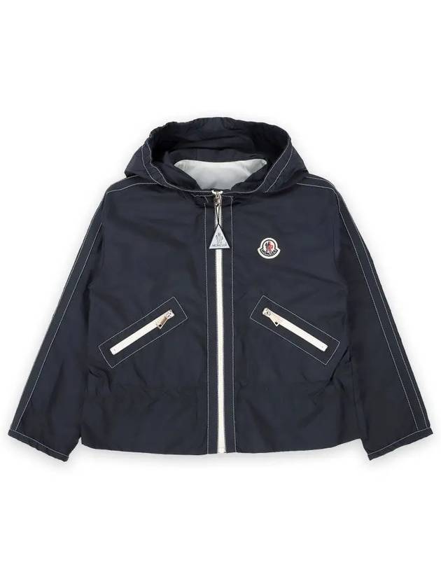 Kids TRUYERE Hooded Jacket Navy 1A00051 5968E 742 8 10A - MONCLER - BALAAN 1