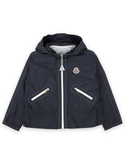 Kids TRUYERE Hooded Jacket Navy 1A00051 5968E 742 8 10A - MONCLER - BALAAN 2