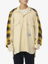 Back Covered Shirt Yellow - MAISON MIHARA YASUHIRO - BALAAN 1