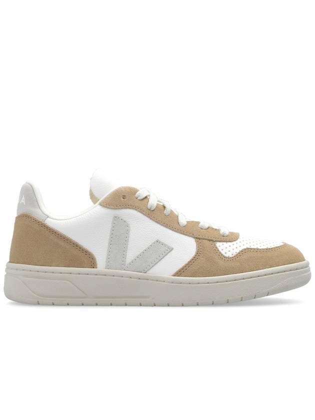 Veja ‘V-10 Chromefree Leather’ Sneakers, Women's, Beige - VEJA - BALAAN 1