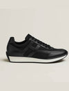 Chris Men's Sneakers Black - HERMES - BALAAN 2