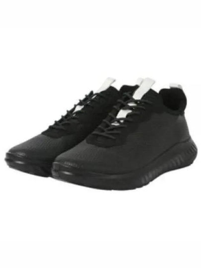 Eco Ass One F Low Top Sneakers Black - ECCO - BALAAN 2