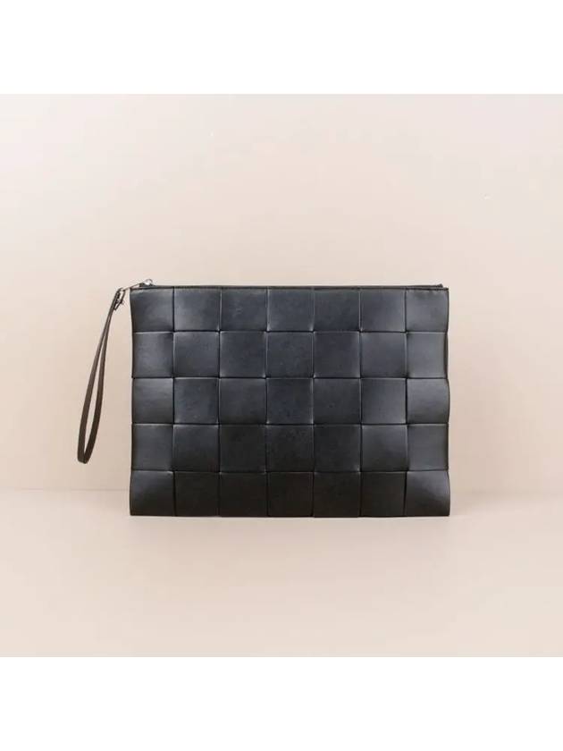 Intrecciato Maxi Clutch Bag 649616 VBWD3 8803 - BOTTEGA VENETA - BALAAN 1