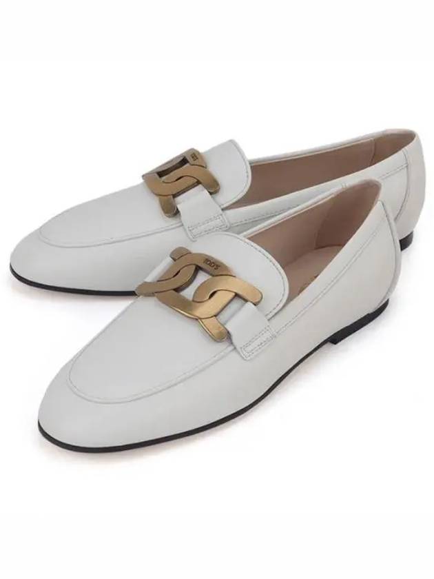 Kate Leather Loafers White - TOD'S - BALAAN 2