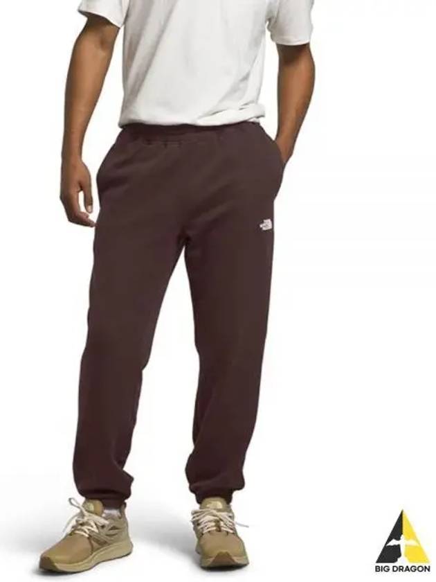 Men's Half Dome Sweat Track Pants Brown - THE NORTH FACE - BALAAN 2