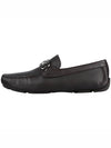 Gancini Ornament Driving Shoes Brown - SALVATORE FERRAGAMO - BALAAN 4