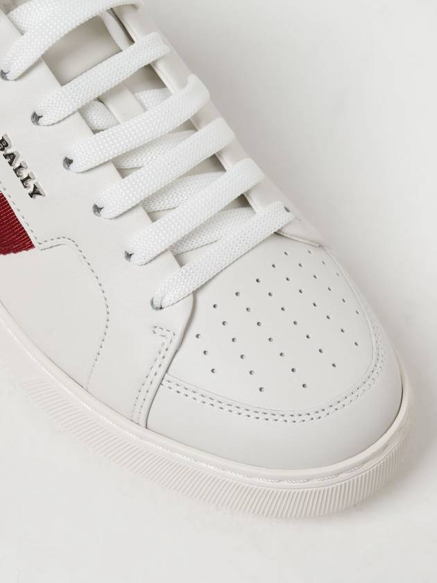 Moony Leather Low Top Sneakers White - BALLY - BALAAN 5