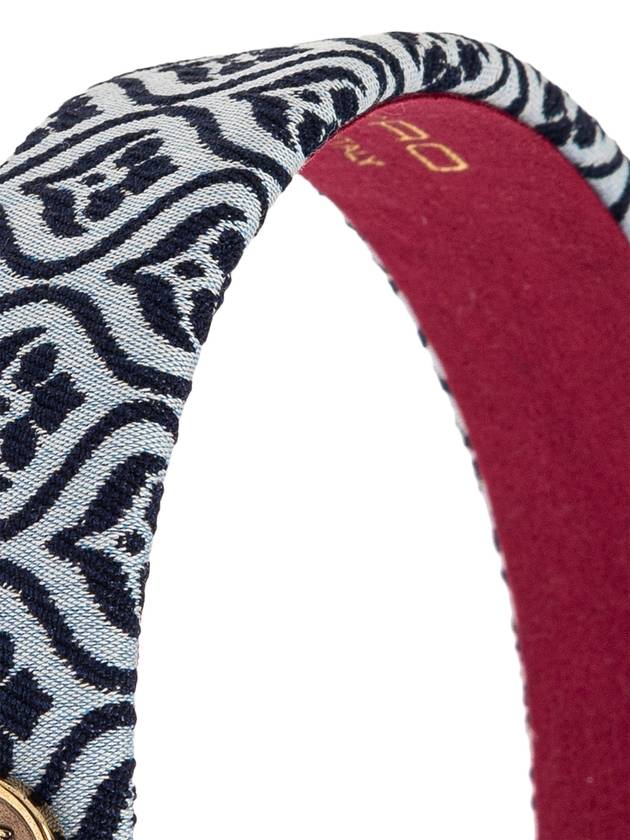 Etro Patterned Headband, Women's, Grey - ETRO - BALAAN 4