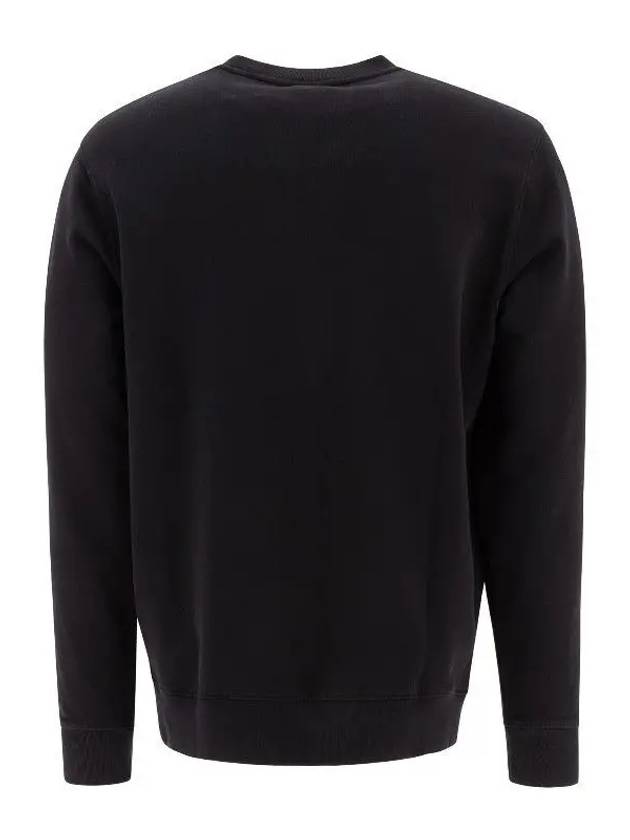 Fox Head Patch Regular Sweatshirt Black - MAISON KITSUNE - BALAAN 3