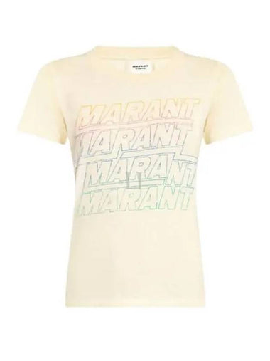 24 ZILIANI TS0148FA B1N09E 23EC Zigliani logo tee - ISABEL MARANT - BALAAN 1