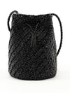 Pom double jump bucket bag black 8838 - DRAGON DIFFUSION - BALAAN 1