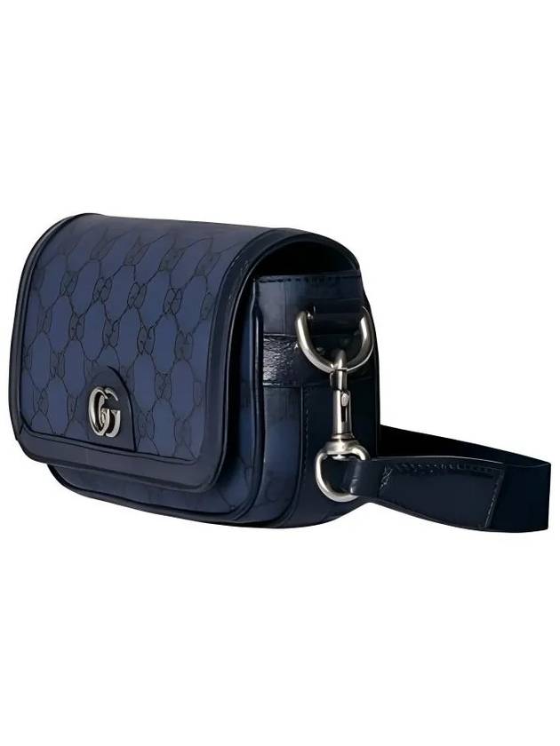 Ophidia Super Mini Shoulder Bag Blue - GUCCI - BALAAN 3