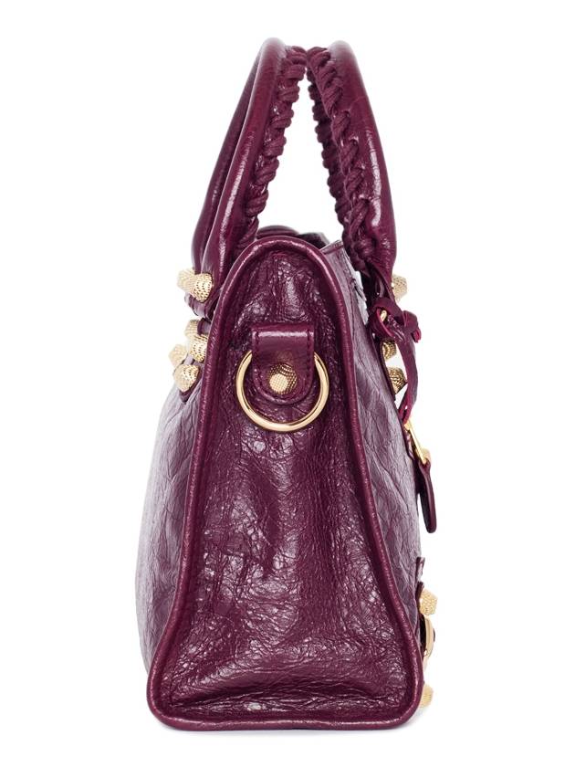 Giant Motor City Bag Small 433353 D94JG 5015 Burgundy - BALENCIAGA - BALAAN 3