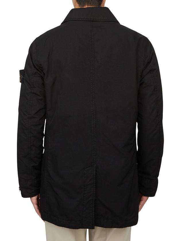 David TC Padding Jacket Black - STONE ISLAND - BALAAN 5