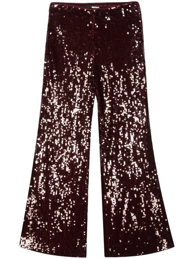 Rotate Birger Christensen Sequins Low Waist Pants Clothing - ROTATE - BALAAN 1