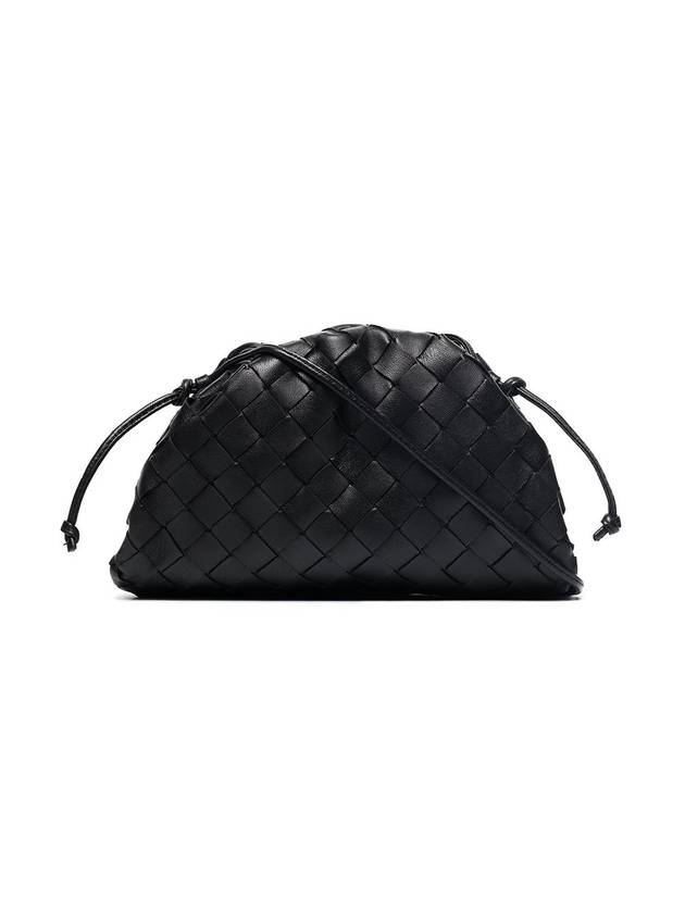Intrecciato Mini Pouch Bag Black - BOTTEGA VENETA - BALAAN 1