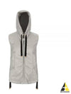 Greengo Water Repellent Vest Padded Vest Light Grey - MAX MARA - BALAAN 2