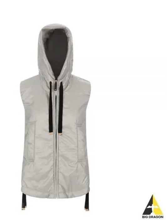 Greengo Water Repellent Vest Padded Vest Light Grey - MAX MARA - BALAAN 2