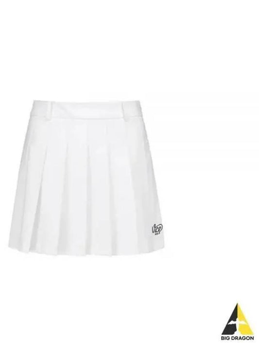 24 W BASIC PLEATS SKORT VGDMWSQ06BW Women s Pleated Skirt - VICE GOLF - BALAAN 1