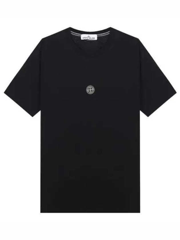 Compass logo lettering print t shirt short sleeve - STONE ISLAND - BALAAN 1