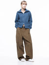 Four Woman Women s M243PT01BRW Corduroy One Tuck Wide Pants Brown - CHANCE'S NOI - BALAAN 2