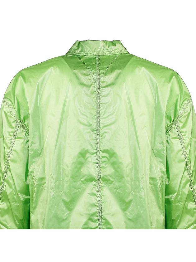 Glossy Nylon Jacket Green - BOTTEGA VENETA - BALAAN 6