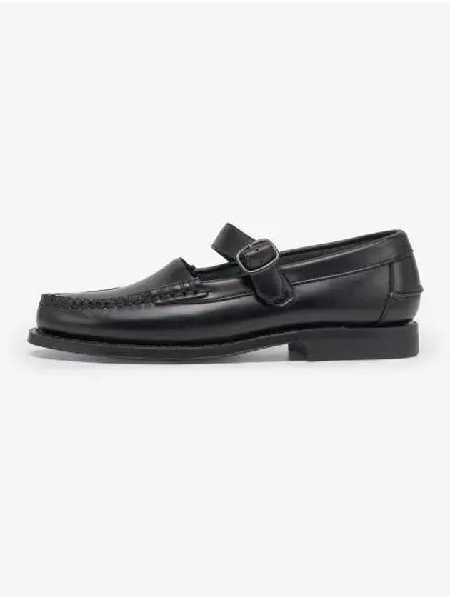 Blanker Mary Jane Loafers Black - HEREU - BALAAN 1