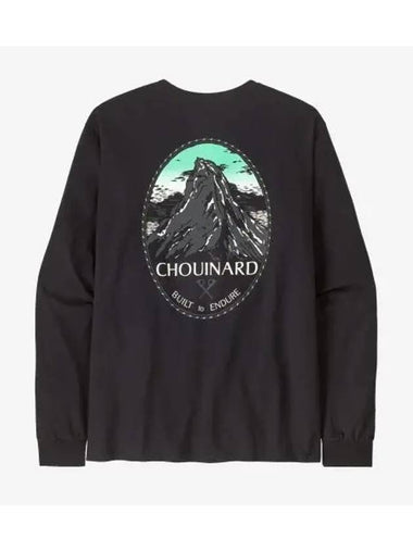 Patagonia Men s Long Sleeve Chouinard Crest Responsibility Tee - PATAGONIA - BALAAN 1