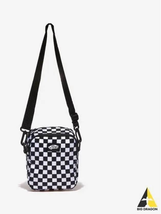 Go getter crossbody bag BLACK white - VANS - BALAAN 1