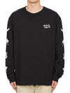 Prizes Comfort Long Sleeve T-Shirt Black - MAISON KITSUNE - BALAAN 2