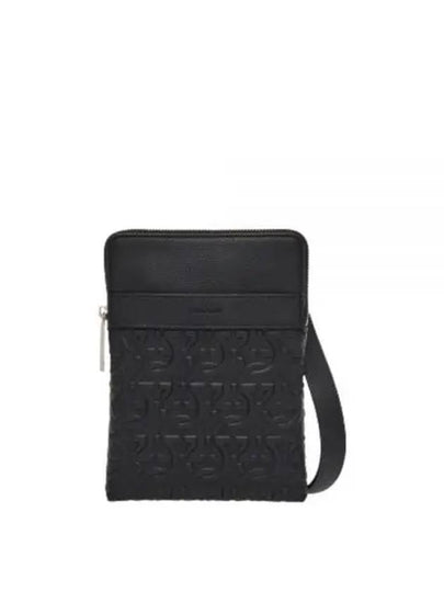 North-South Gancini Cross Bag Black - SALVATORE FERRAGAMO - BALAAN 2