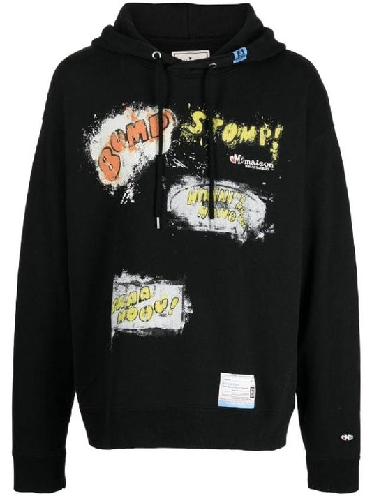 Balloon Print Hoodie Black - MIHARA YASUHIRO - BALAAN 2