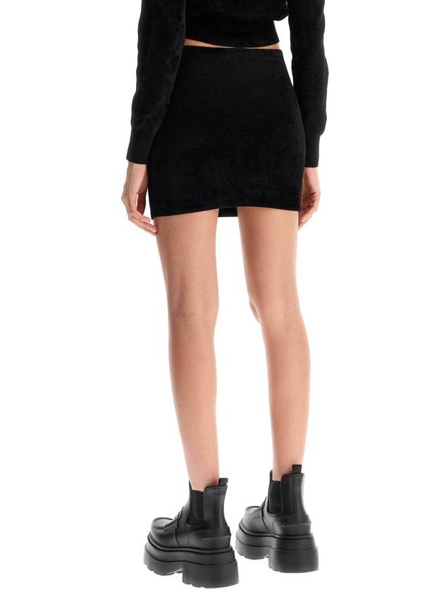 velvet mini skirt - ALEXANDER WANG - BALAAN 3