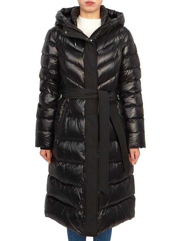 CORALIA BLACK Women s Hooded Long Padding - MACKAGE - BALAAN 4