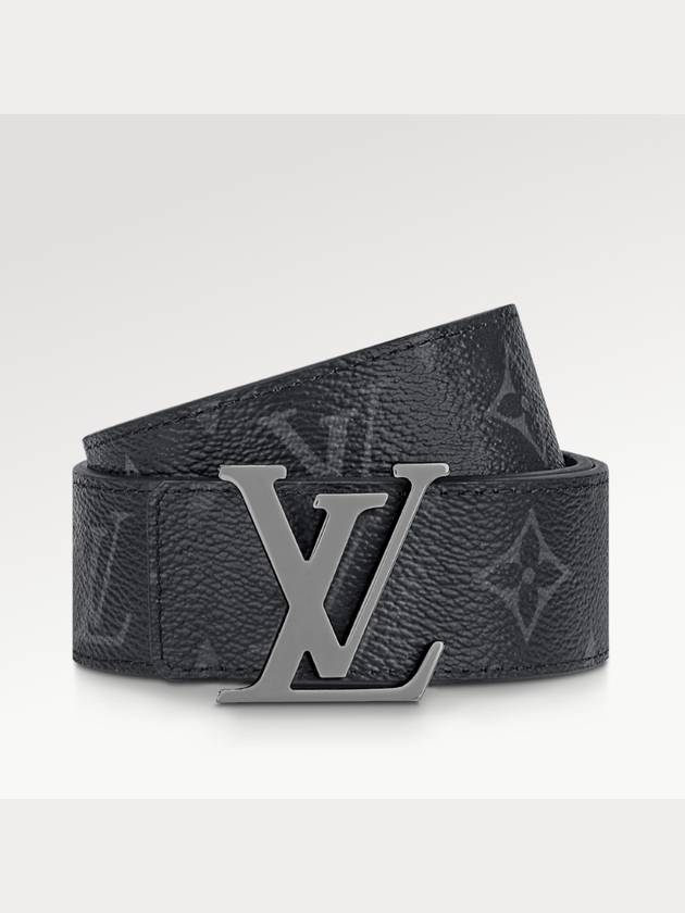 LV Initiales 35MM Reversible Leather Belt Black - LOUIS VUITTON - BALAAN 5