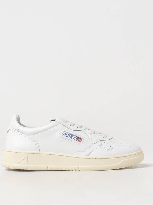 Medalist Leather Low Top Sneakers White - AUTRY - BALAAN 2