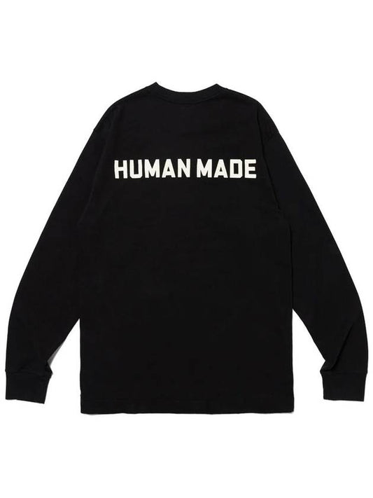 (HUMAN MADE) GRAPHIC L/S T-SHIRT - HM27CS014 BLACK - HUMAN MADE - BALAAN 2