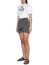 Zwell Linen Short Sleeve T Shirt - ISABEL MARANT - BALAAN 3