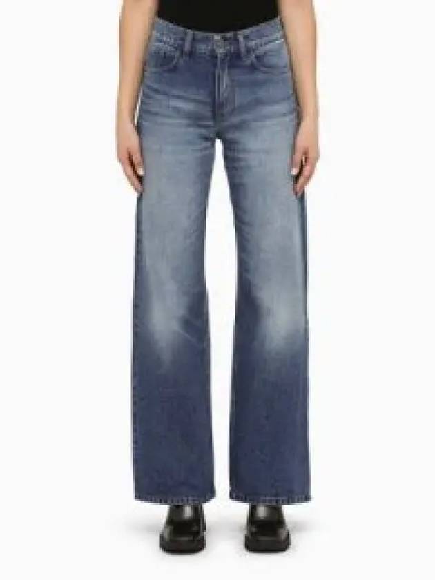 Boyfriend Fit Jeans Indigo - AMI - BALAAN 2