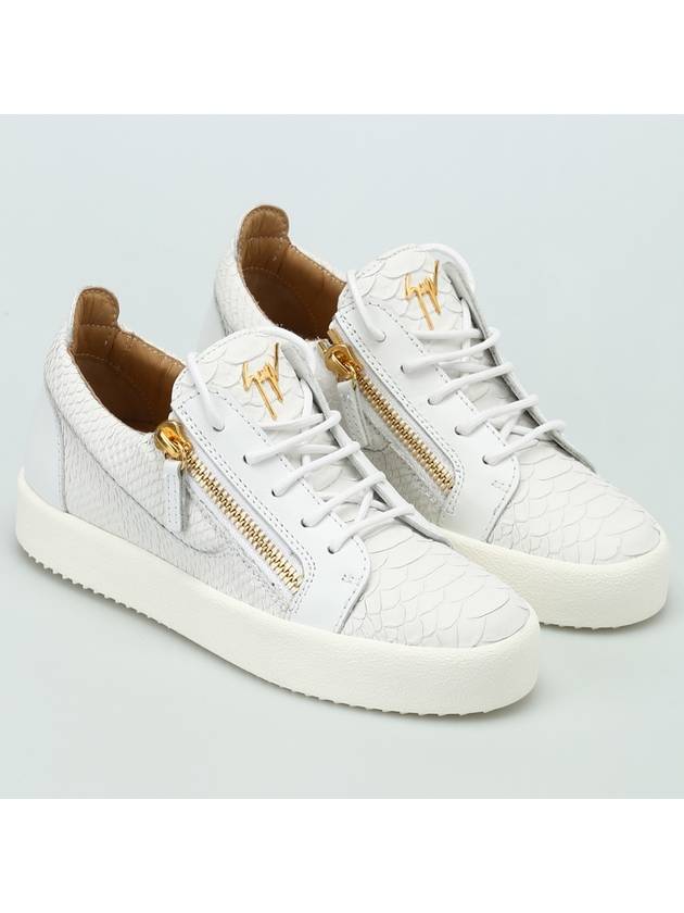 Giuseppe Zanotti May London Python emboss sneakers - GIUSEPPE ZANOTTI - BALAAN 1