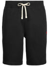 Embroidered Pony Embroidered Logo Shorts Black - POLO RALPH LAUREN - BALAAN 3