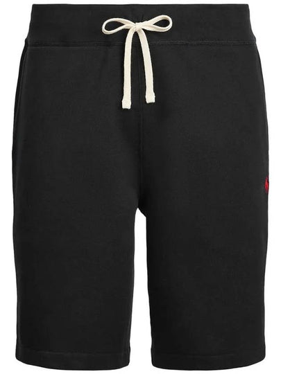 Embroidered Pony Embroidered Logo Shorts Black - POLO RALPH LAUREN - BALAAN 2